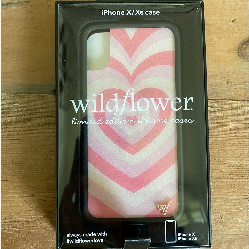 Wildflower iPhone X and xs phone case